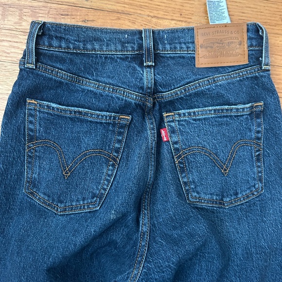 Levi’s Ribcage Straight Ankle Jeans blue 24 - Picture 11 of 11
